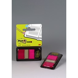POST-IT® Index 680-21 medium neon rosa