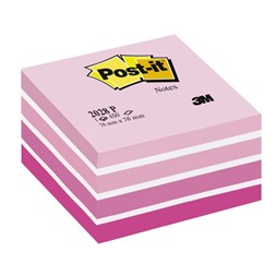 POST-IT® kube 2028P 76x76mm akv. rosa