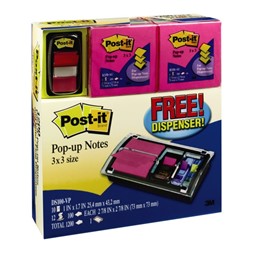 POST-IT® Z-notes dispenser+12 blokker