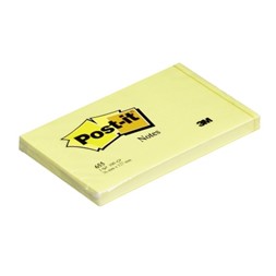 POST-IT® notatblokk 655 127x76mm gul