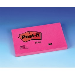 POST-IT® notatblokk 655NP 127x76 neonros