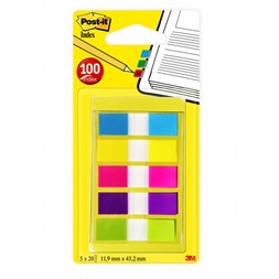 POST-IT® Index 683-5 i dispenser 5 fargr