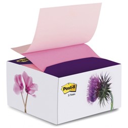 POST-IT® Z-notes disp Blomster 76x76mm