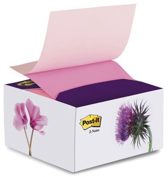 POST-IT® Z-notes disp Blomster 76x76mm