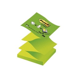 POST-IT® Z-notes R330 76x76 grønn pa(12)