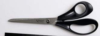 Saks MAPED Universal 21cm sort/blå