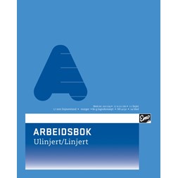 Arbeidsbok EMO 17x21cm 80g lin 11lin