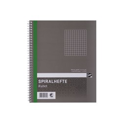 Spiralhefte EMO A5 17x21cm ruter 70g 50bl