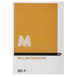 Millimeterpapir EMO A3 80g 50 blad