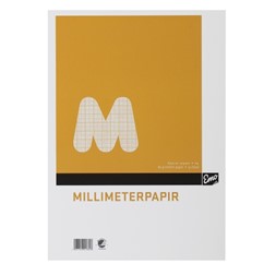 Millimeterpapir ESSELTE A4 80g 50 blad