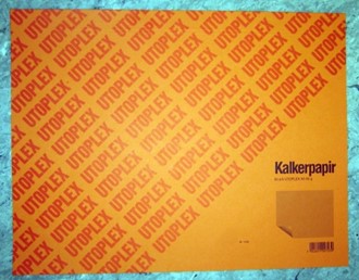Kalkerpapir UTOPLEX A3 65g 50 blad