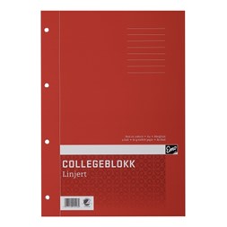 Collegeblokk ESSELTE A4 lin 70g 70bl