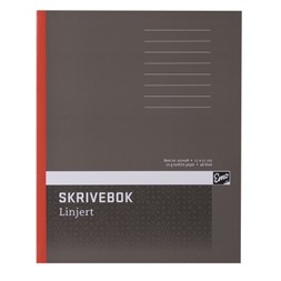 Skrivebok Emo 17x21cm 70g 48bl linjer