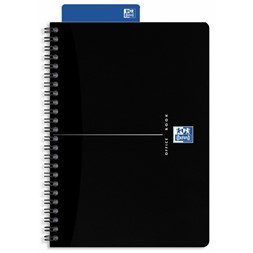 Notatbok OXFORD Smart Black A5 ruter