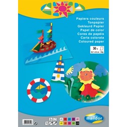 Fargeblokk MAILDOR A3 120g 30 blad 10frg