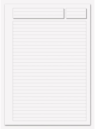 Konferanseblokk EMO A4 linj. 70g 10 blad