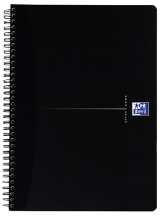 Notatbok OXFORD Smart Black A4 linjer
