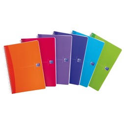 Notatbok OXFORD MyColours A5 lin ass.frg