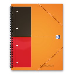 Notatbok OXFORD Int. Meetingbook A4 lin