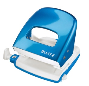 Hullemaskin LEITZ 5008 WOW 2H 30 ark blå