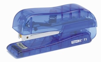 Stiftemaskin RAPID T1 15 ark blå transp