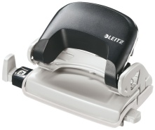 Hullemaskin LEITZ 5058 10 ark sort