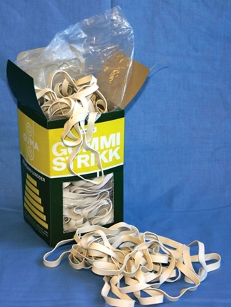 Strikk GUMA nr120/8 500g hvit (200)