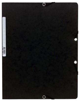 Strikkmappe EXACOMPTA A4 u/klaff sort
