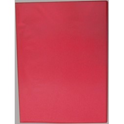 Presentasjonsmappe 20 lommer Frost rød