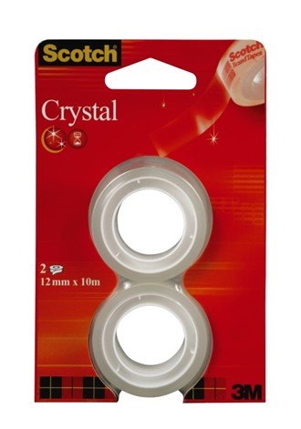 Tape SCOTCH® Crystal 12mmx10m refill (2)