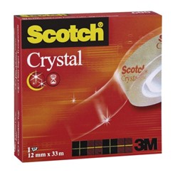 Tape SCOTCH® Crystal 600 12mmx33m