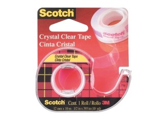 Tape SCOTCH® Crystal 12mmx10m m/disp
