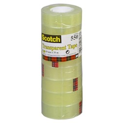 Tape SCOTCH® 550 19mmx33m transparent