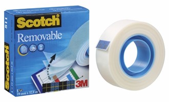 Tape SCOTCH® Magic 811 avtagbar 19mmx33m