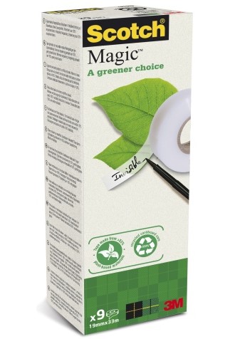 Tape SCOTCH® Magic 19mmx33m (9)