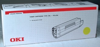 Toner OKI 42804513 3K gul