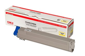 Toner OKI 42918913 15K gul