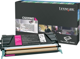 Toner LEXMARK C5220MS 3K rød