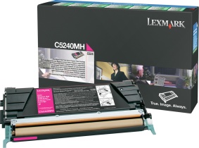Toner LEXMARK C5240MH 5K rød