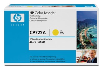 Toner HP C9722A 8K gul