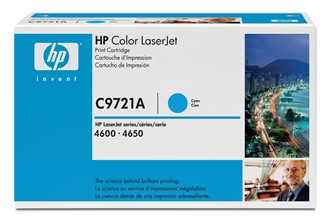 Toner HP C9721A 8K blå