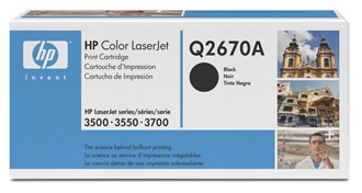 Toner HP Q2670A 6K sort