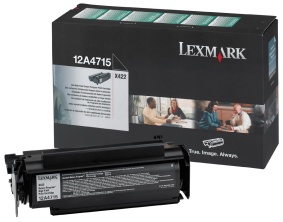 Toner LEXMARK 12A4715  12K sort