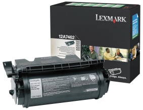 Toner LEXMARK 12A7462 21K sort