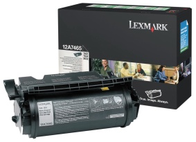 Toner LEXMARK 12A7465 32K sort