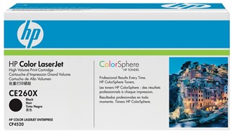 Toner HP CE260X 17K sort