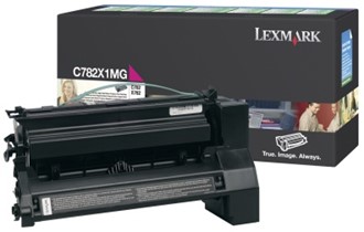 Toner LEXMARK C782X1MG  15K rød