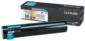 Toner LEXMARK X945X2CG 22K blå