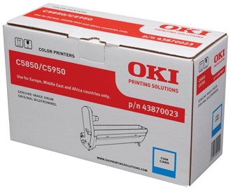 Trommel OKI 43870023 20K blå
