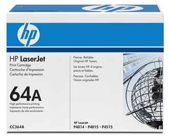 Toner HP CC364A 10K sort